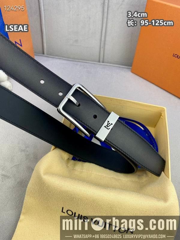 Replica LV belt 34mmX95-125cm 8L27