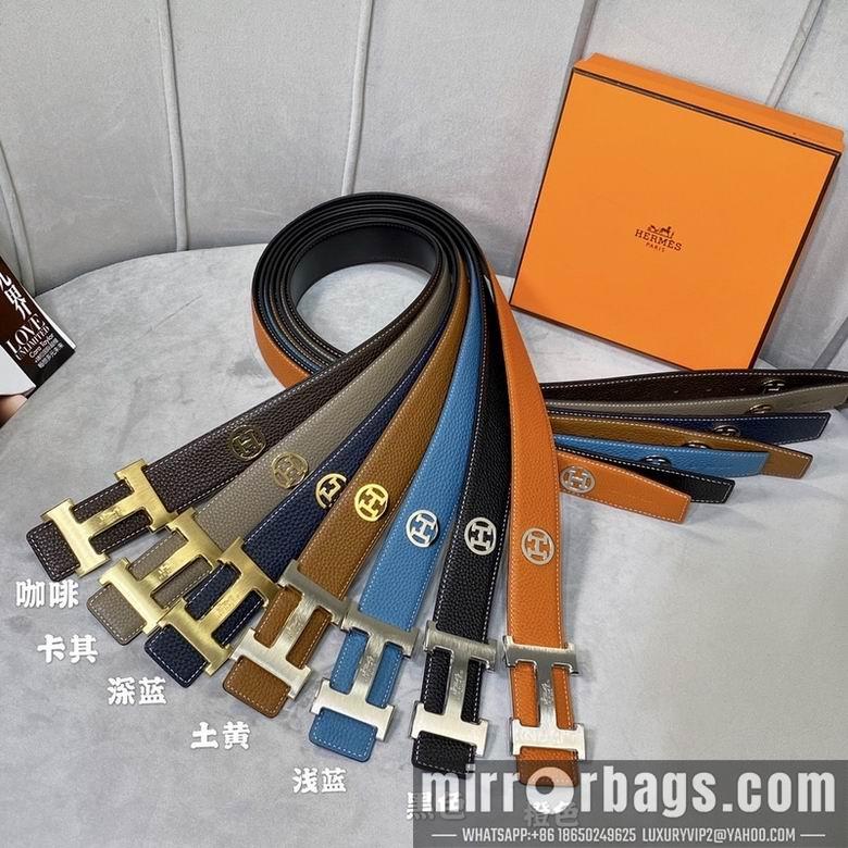 Replica Hermes Belt 38mmX95-125cm 7D09