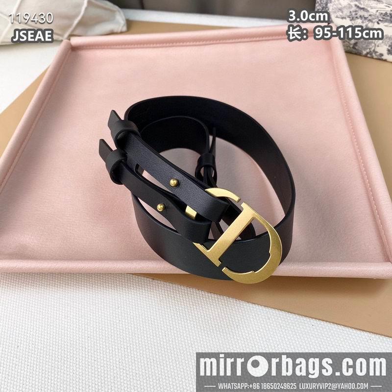 Replica Dior belt 30mmX95-125cm 8L040802