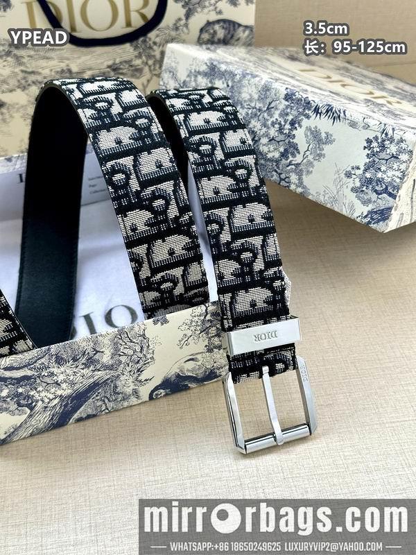 Replica Dior belt 35mmX95-125cm 8L39