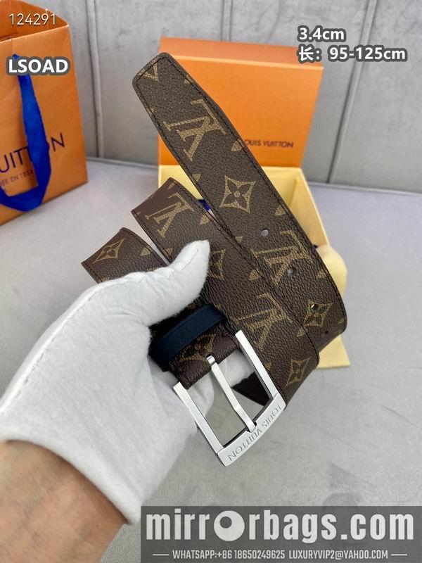 Replica LV belt 34mmX95-125cm 8L24