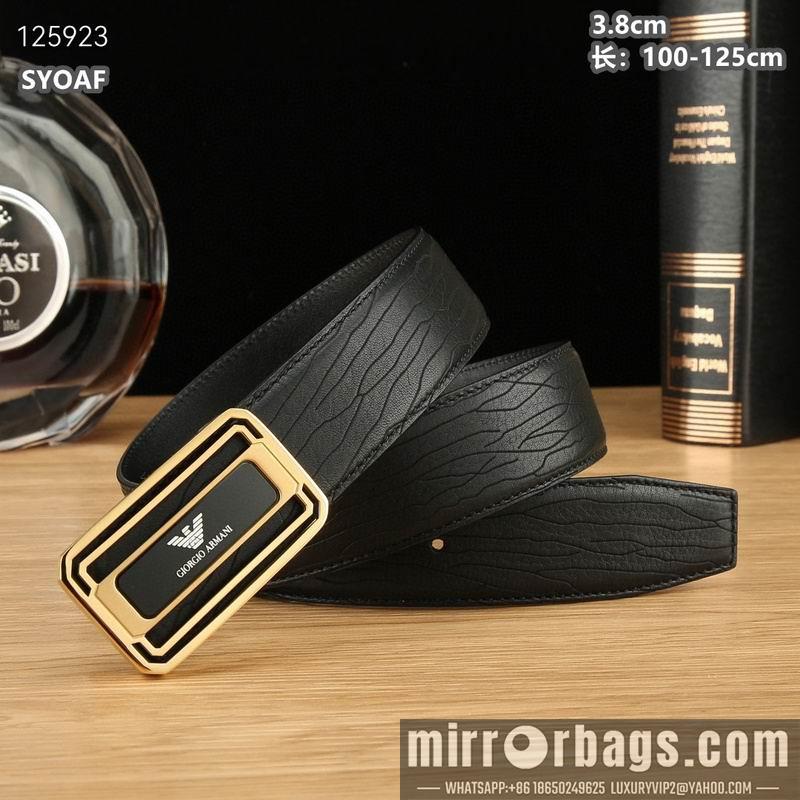 Replica Armani belt 38mmX100-125cm 8L05