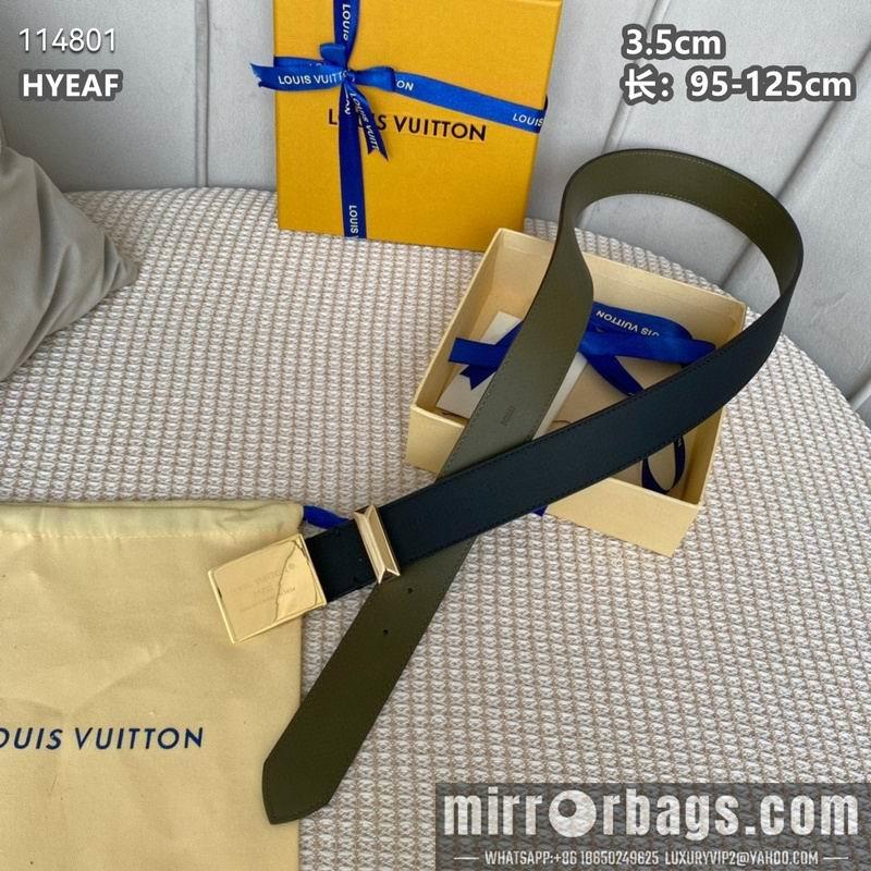Replica LV belt 35mmX95-125cm 8L19
