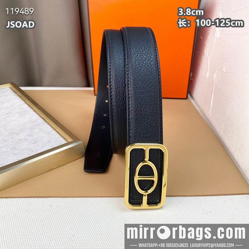 Replica Hermes belt 38mmX100-125cm 8L040801