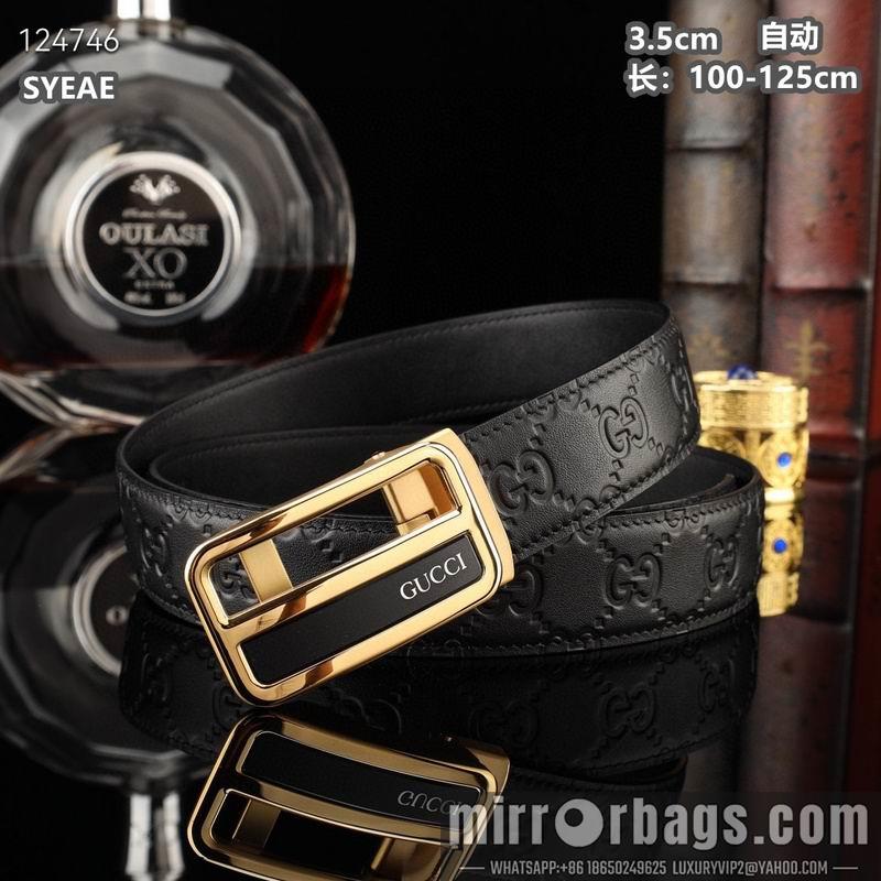 Replica Gucci belt 35mmX100-125cm 8L28