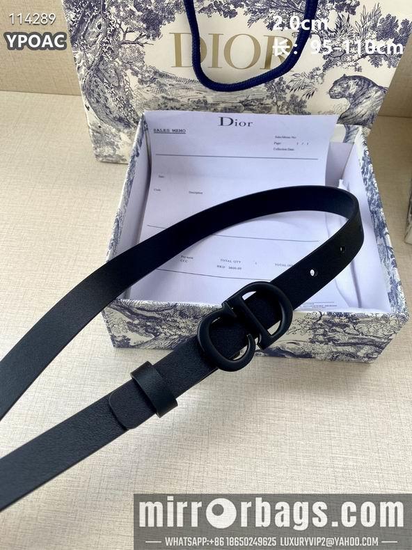 Replica Dior Belt 20mmX95-110cm 8L17