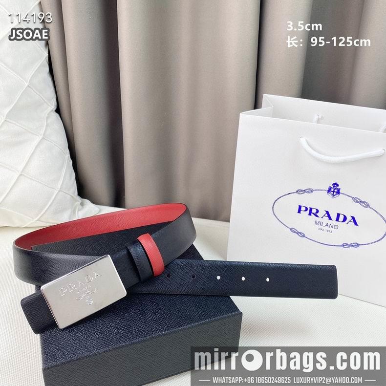 Replica Prada belt 35mmX95-125CM 8L22