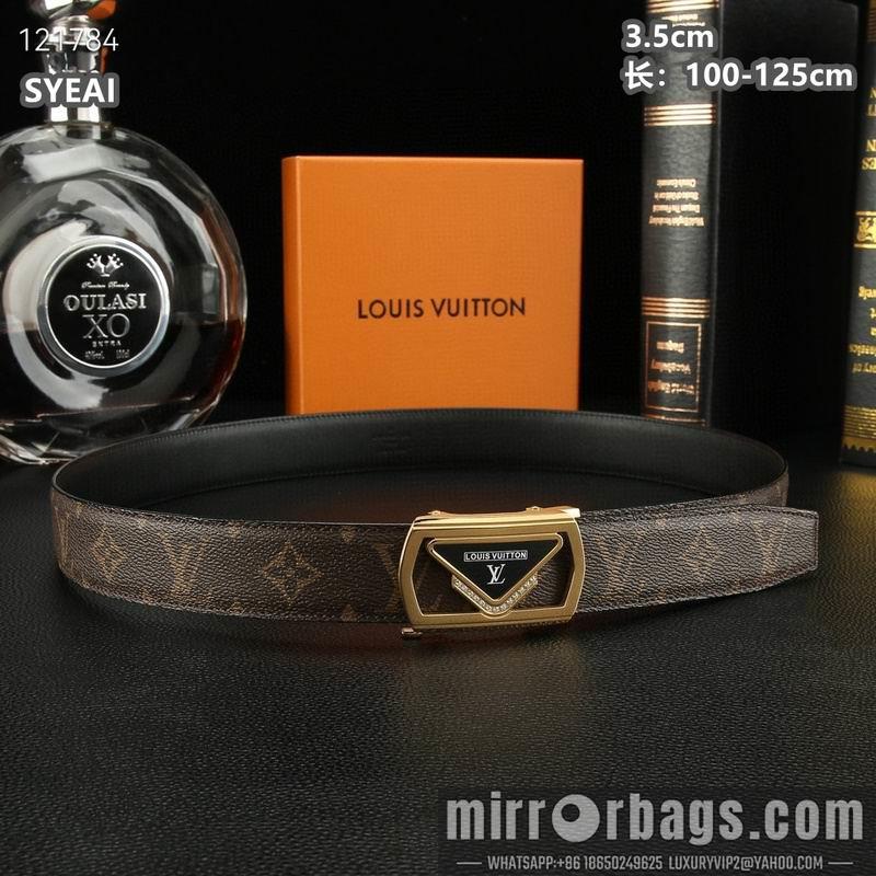 Replica LV belt 35mmX100-125cm 8L65