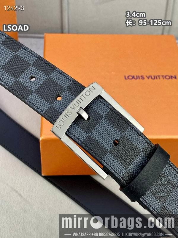 Replica LV belt 34mmX95-125cm 8L25