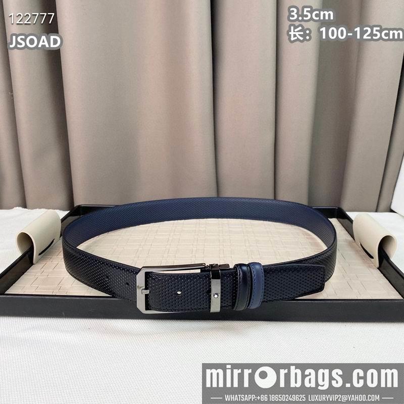 Replica Montblanc belt 35mmX100-125cm 8L26