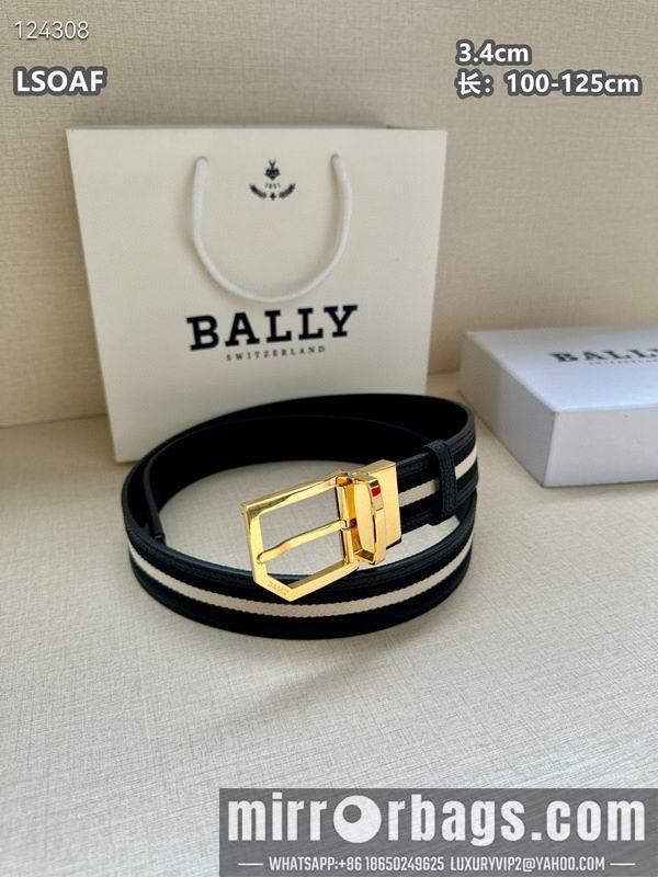 Replica Bally belt 34mmX100-125cm 8L08