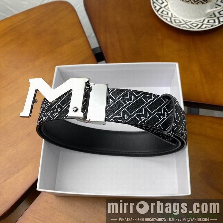 Replica Montblanc Belt 35mmX95-125cm 7D04