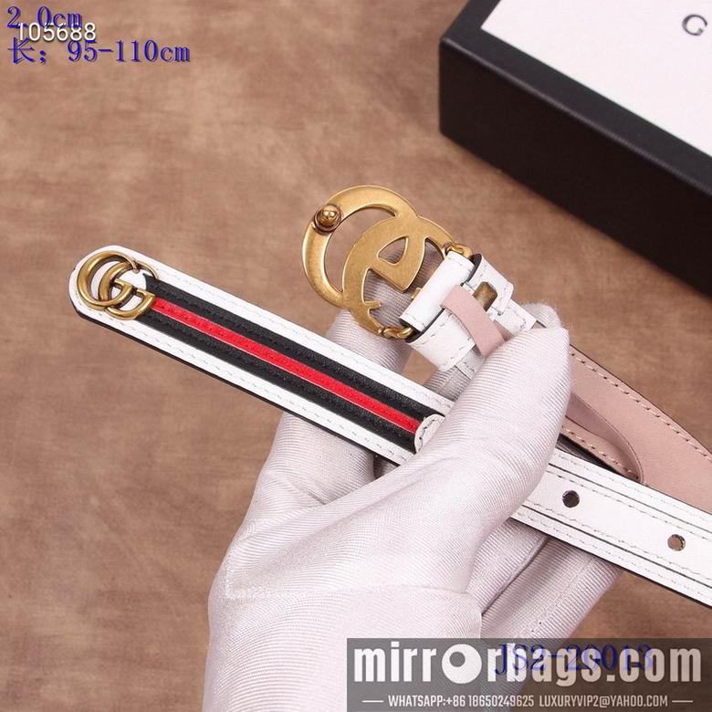 Replica Gucci belt 20mm 95-110cm 8L02