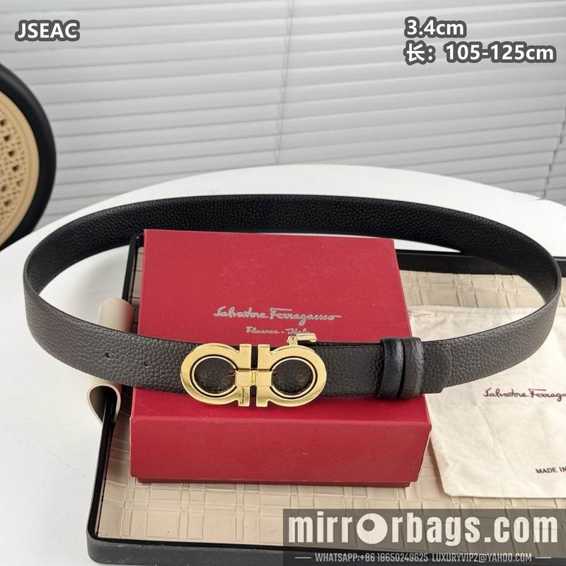 Replica Ferragamo belt 34mmX105-125cm 8L16