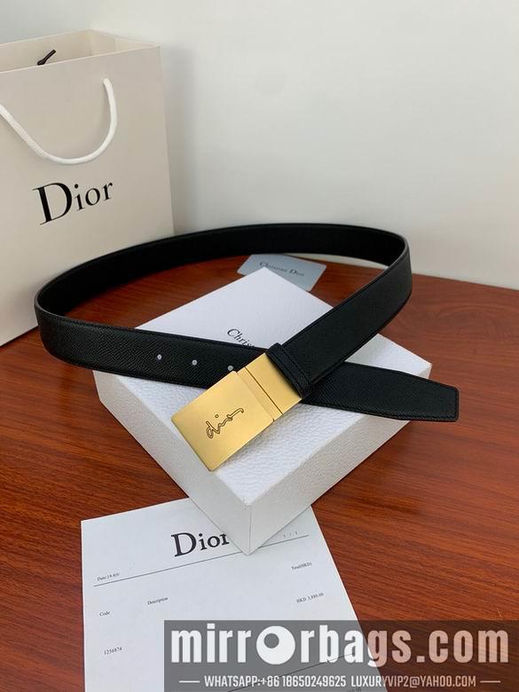 Replica Dior Belt 34mmX95-125cm 7D20