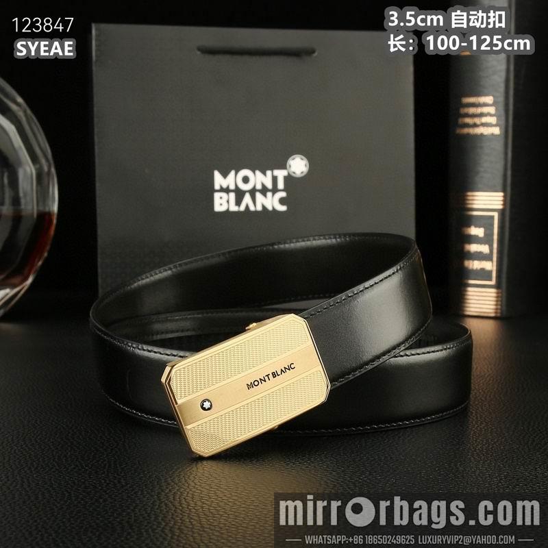 Replica Montlanc belt 35mmX100-125cm 8L54