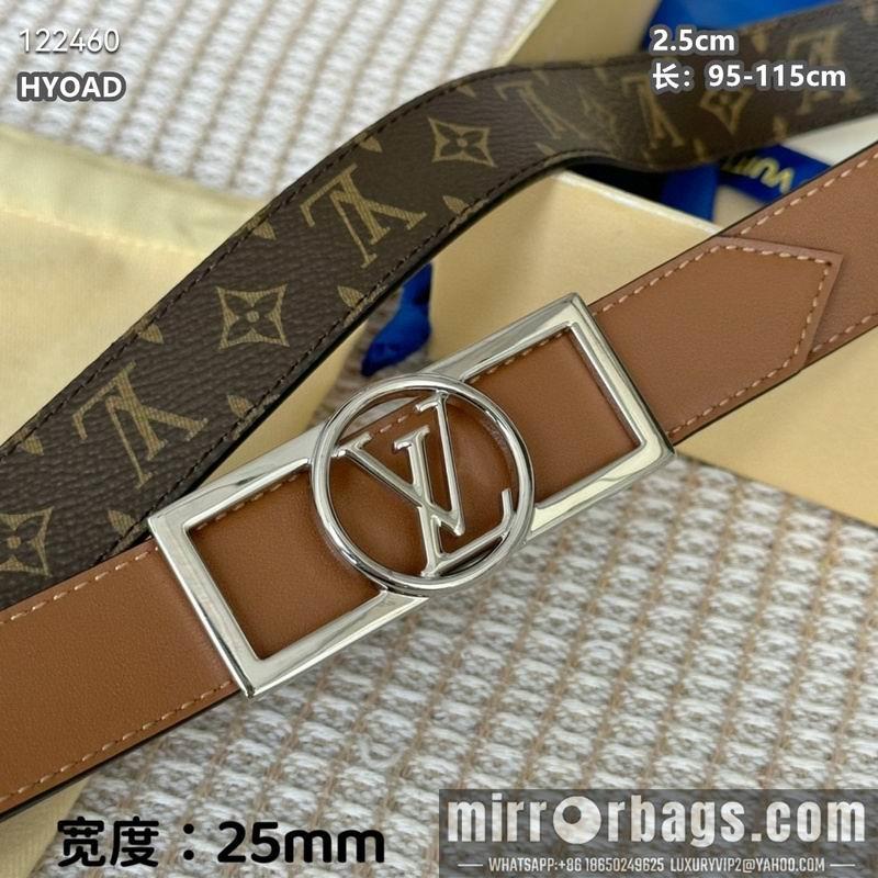 Replica LV belt 25mmX95-115cm 8L15