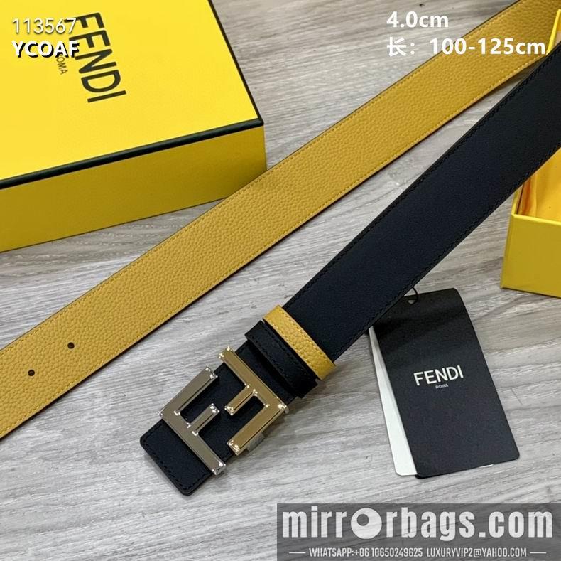 Replica Fendi Belt 40mmX100-125cm 8L71