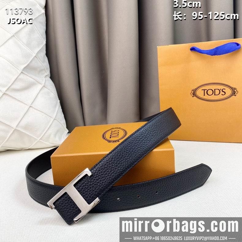 Replica Tod's belt 35mmX95-125cm 8L082502