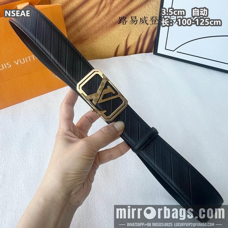 Replica LV belt 35mmX100-125cm 8L80