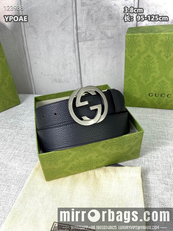Replica Gucci belt 38mmX95-125cm 8L10