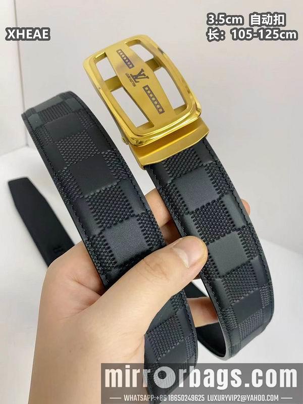 Replica LV belt 35mmX105-125cm 8L77