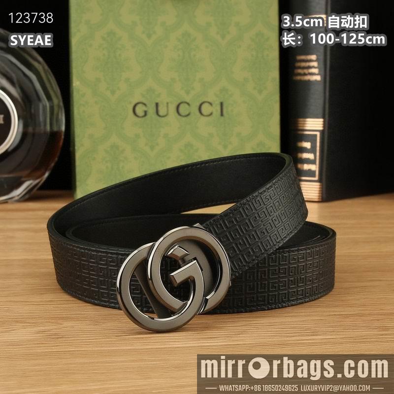 Replica Gucci belt 35mmX100-125cm 8L60