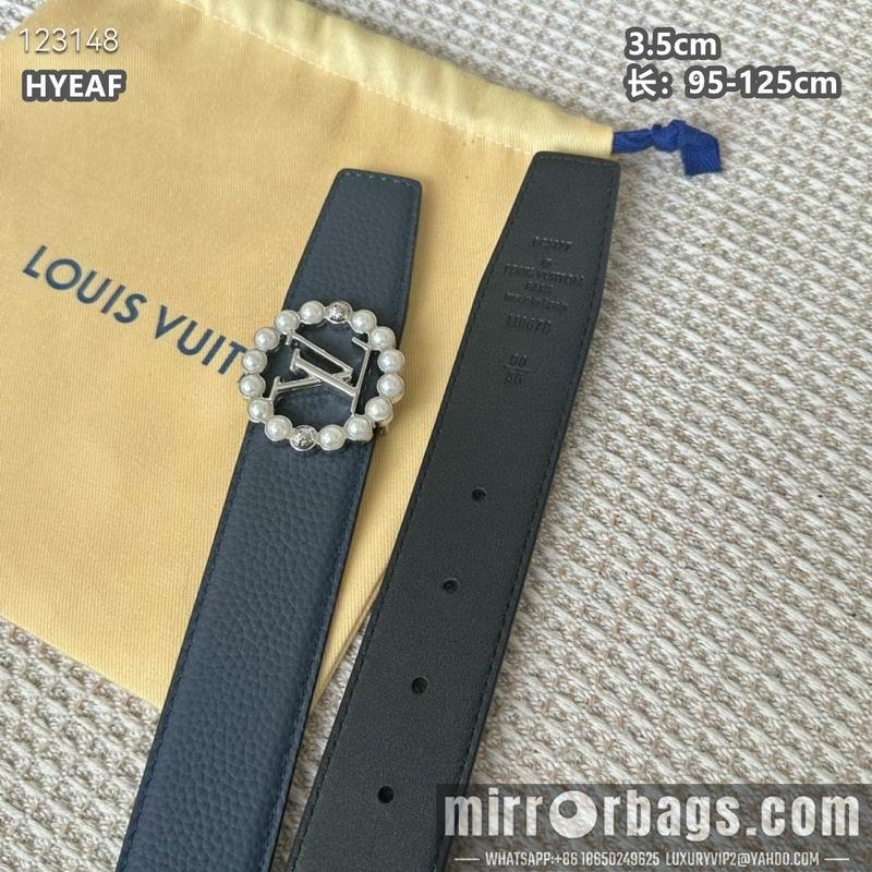 Replica LV belt 35mmX95-125cm 8L16