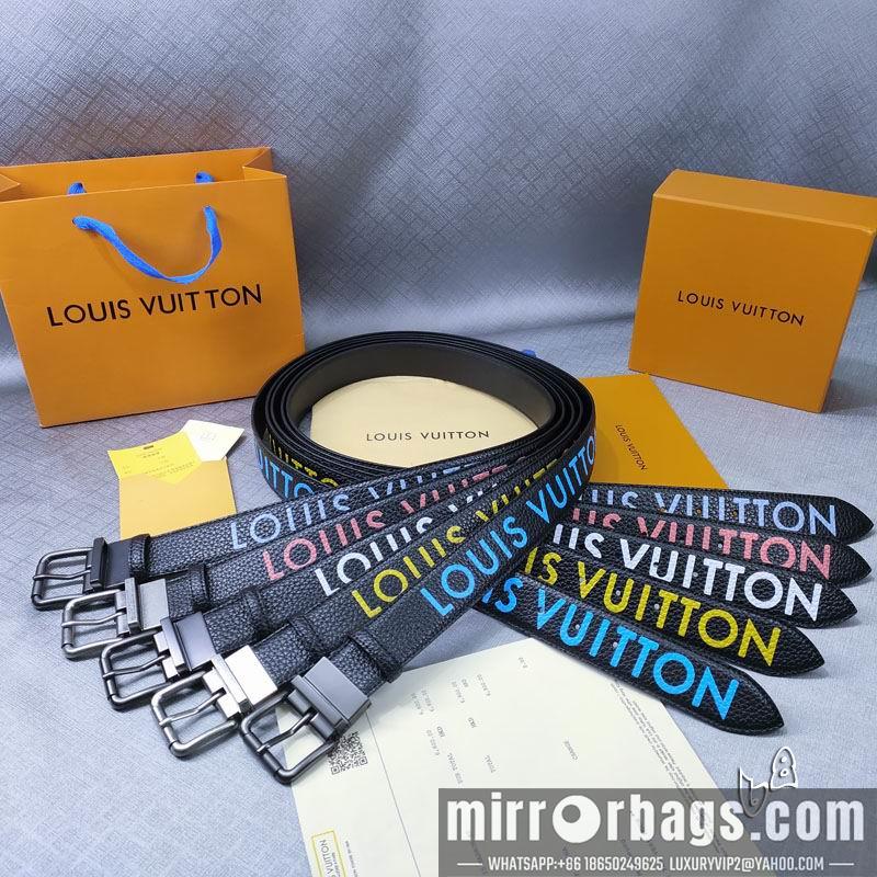 Replica LV belt 35mmX90-125cm lb02
