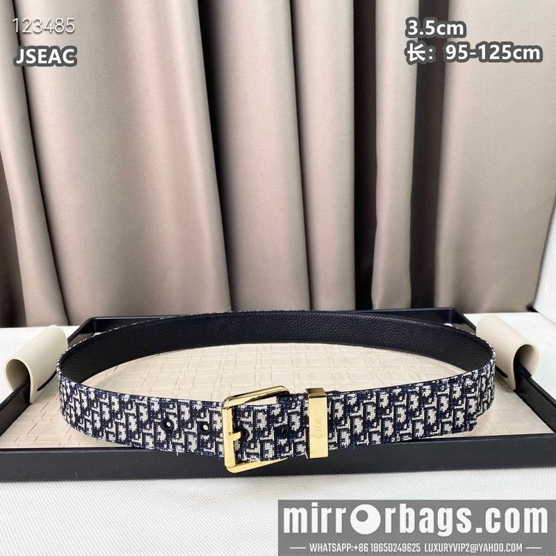 Replica Dior belt 35mmX95-125cm 8L29