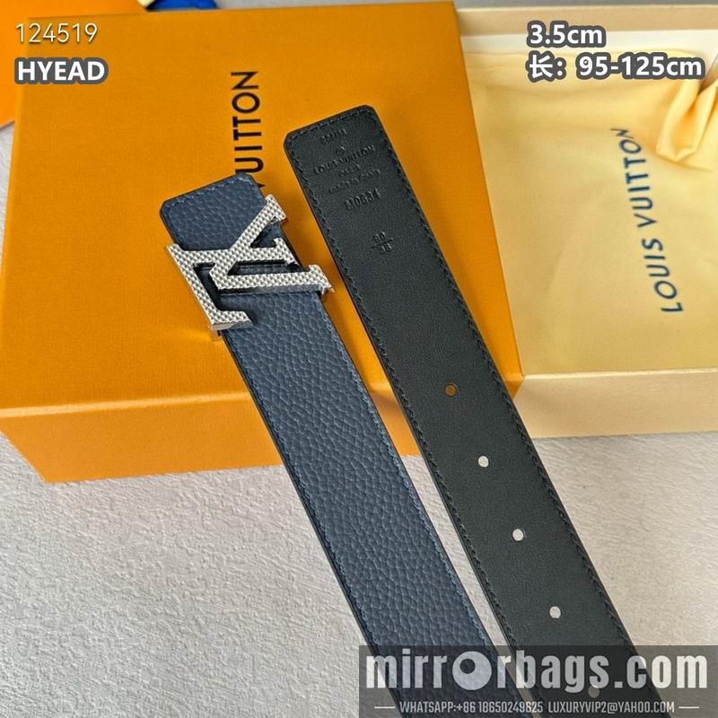 Replica LV belt 35mmX95-125cm 8L10