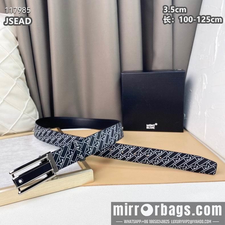 Replica Montblanc belt 35mmX100-125cm 8L12