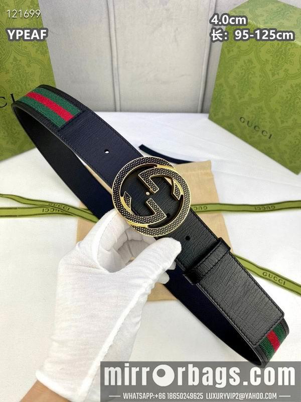 Replica Gucci belt 40mmX95-125cm 8L121