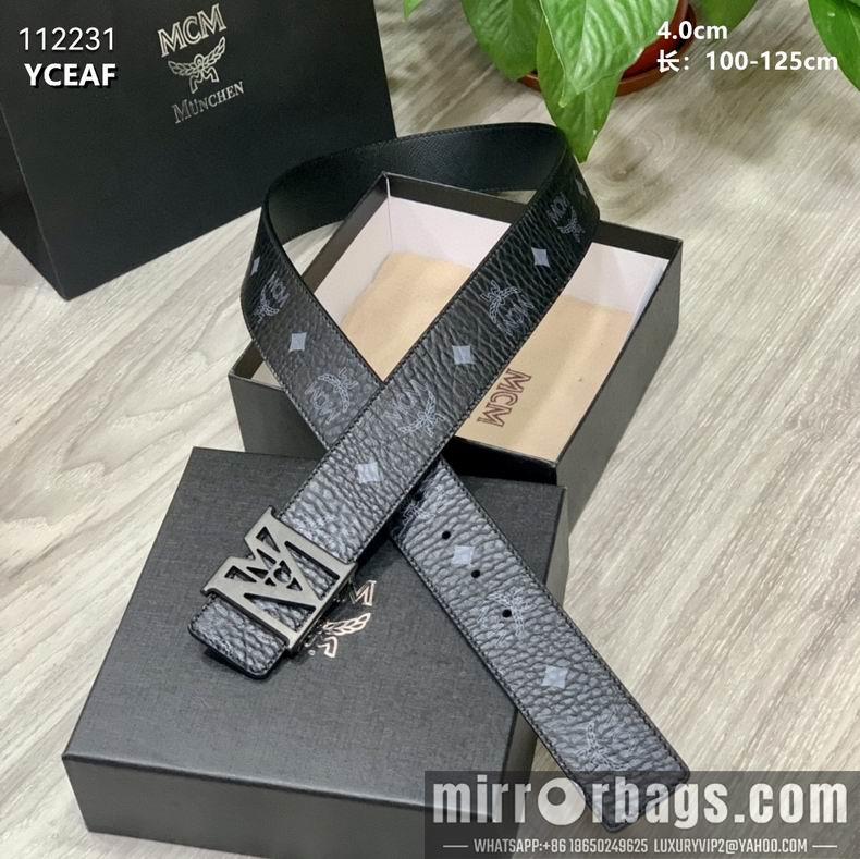 Replica MCM belt 40mmX100-125cm 8L01