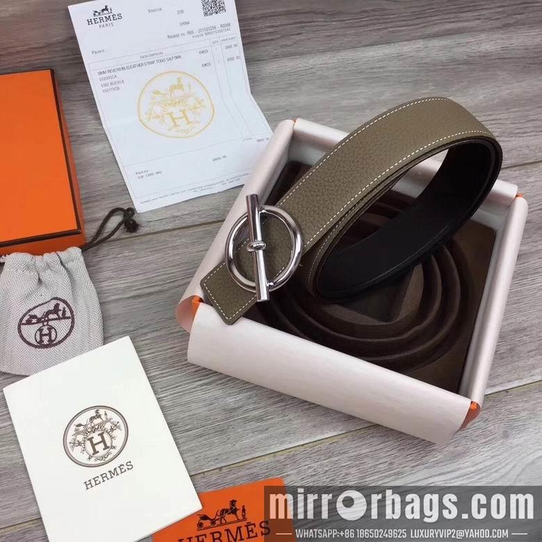 Replica Hermes Belt 38mmX100-125cm 7D09