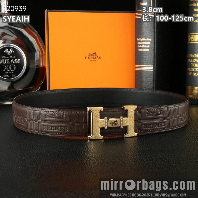 Replica Hermes belt 38mmX100-125cm 8L18
