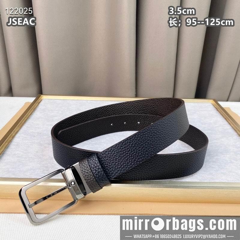 Replica Montblanc belt 35mmX95-125cm 8L06