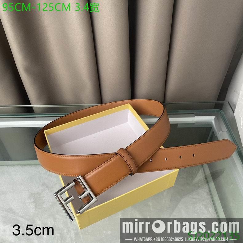 Replica Fendi Belt 34mmX95-125cm 7D05