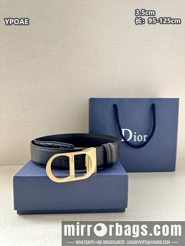 Replica Dior belt 35mmX95-125cm 8L43