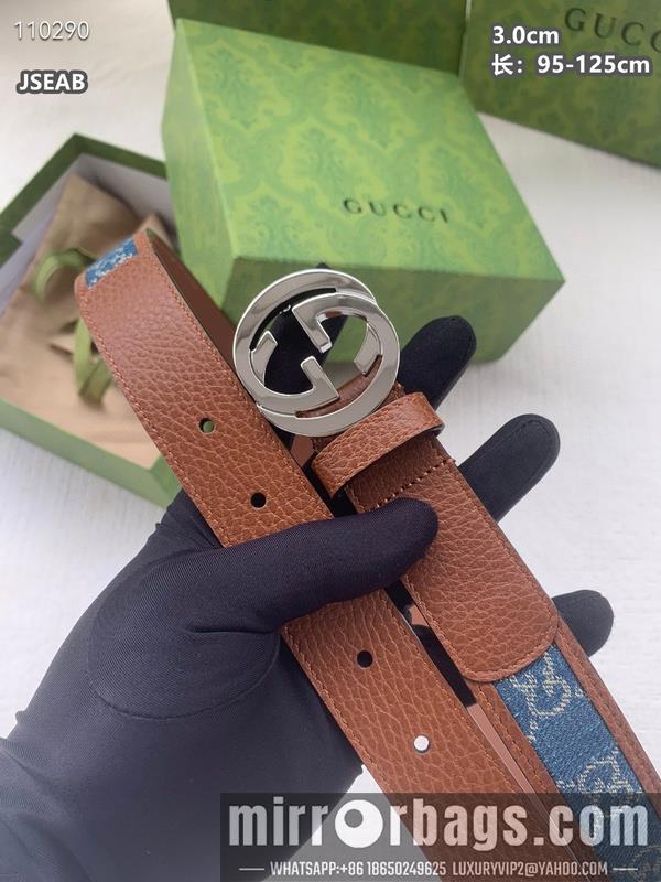 Replica Gucci belt 30mmX95-125cm  8L17