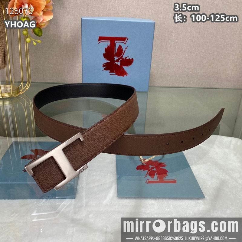 Replica Tod's belt 35mmX100-125cm 8L07
