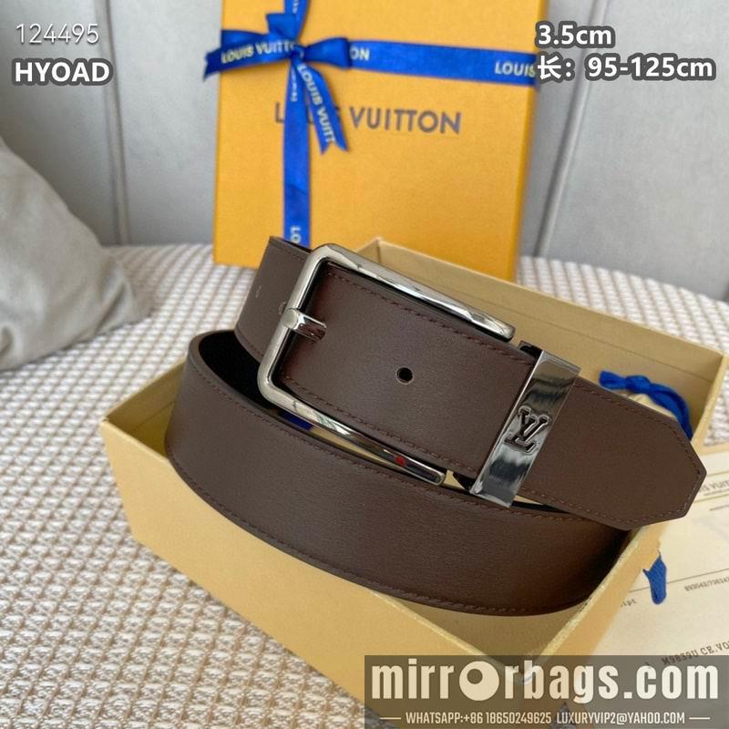 Replica LV belt 35mmX95-125cm 8L12