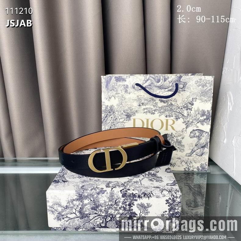 Replica Dior Belt 20mmX90-115cm 8L05