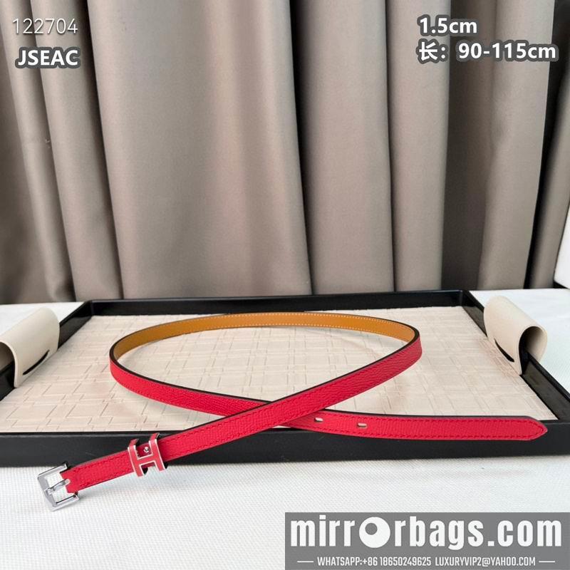 Replica Hermes belt 15mmX90-115cm 8L04