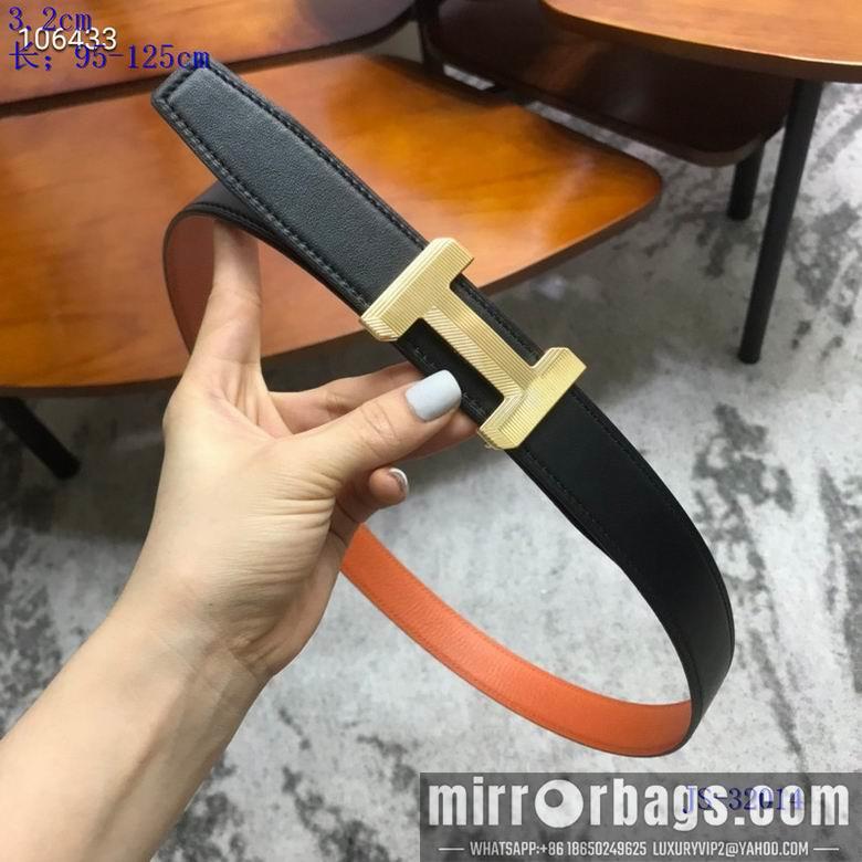 Replica Hermes Belt 32mmX95-125cm 8L02
