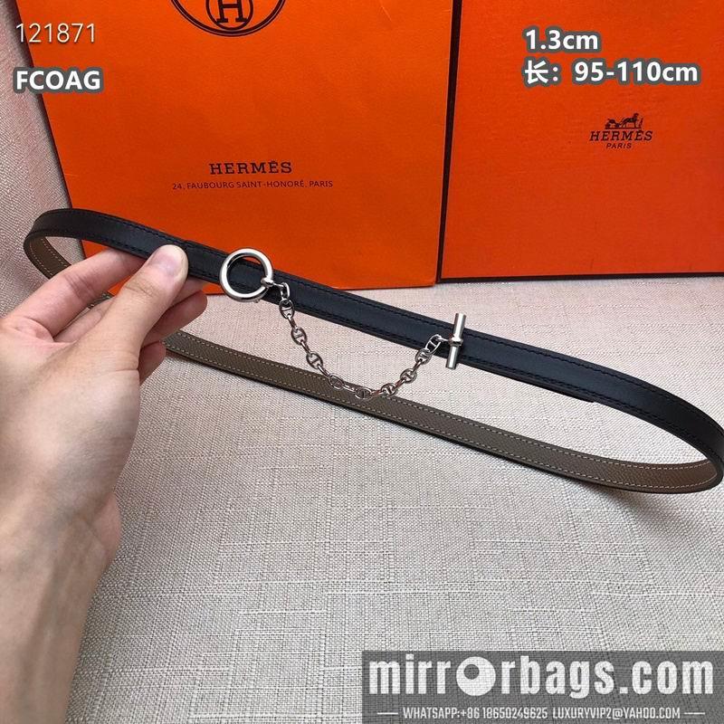 Replica Hermes belt 13mmX95-110cm 8L10