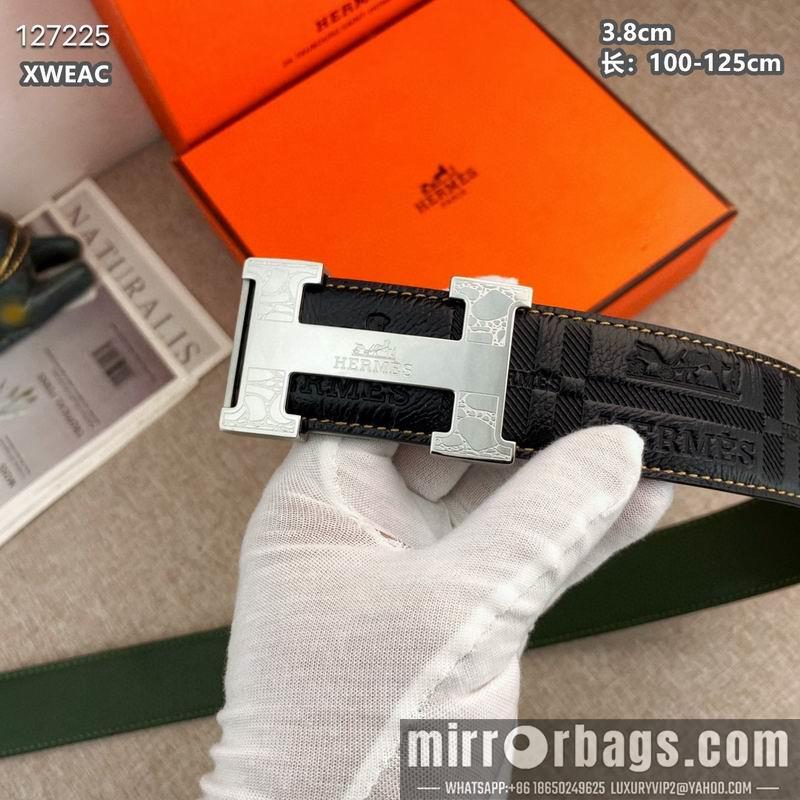 Replica Hermes belt 38mmX100-125cm 8L44