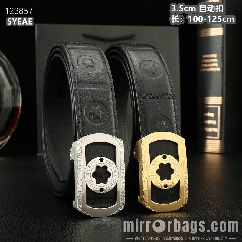 Replica Montlanc belt 35mmX100-125cm 8L53