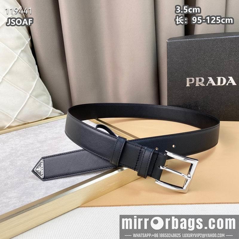 Replica Prada belt 35mmX95-125CM 8L18