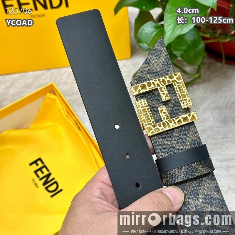 Replica Fendi belt 40mmX100-125cm  8L24
